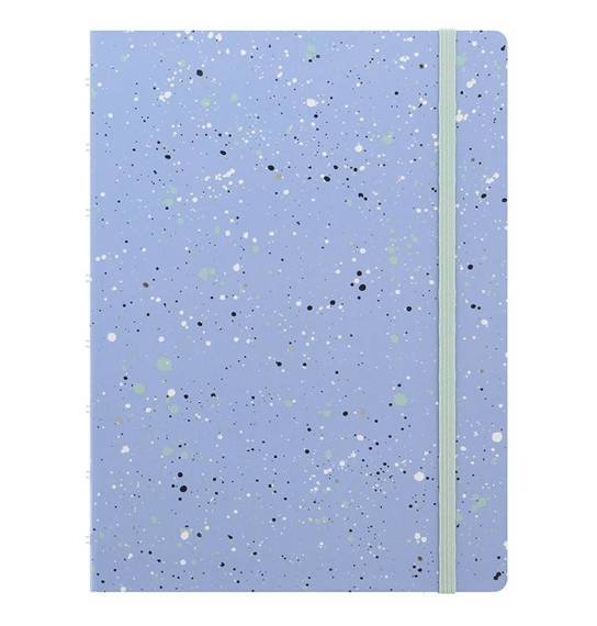 Notebook fILOFAX Expressions A5 blok w linie,  niebieski, motyw Sky